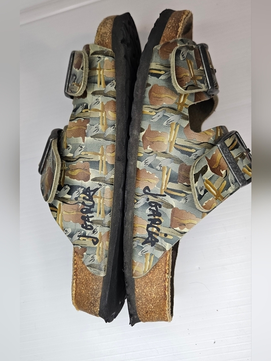 Papillio Jerry Garcia limited edition sandals Size L 8 M 6 main image 11